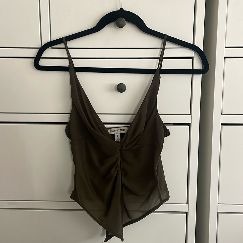 Urban Outfitters Dark Green Top